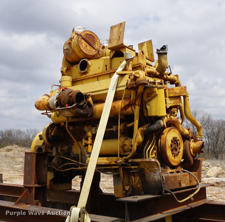 image for item DE3317 Caterpillar D348PO V12 twin turbo diesel engine