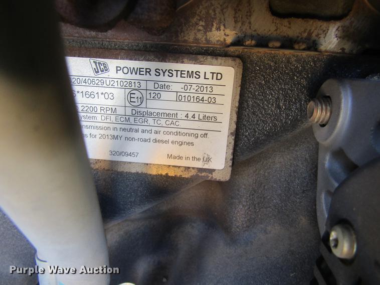 image for item DE6724 2013 JCB TM320 articulated telehandler