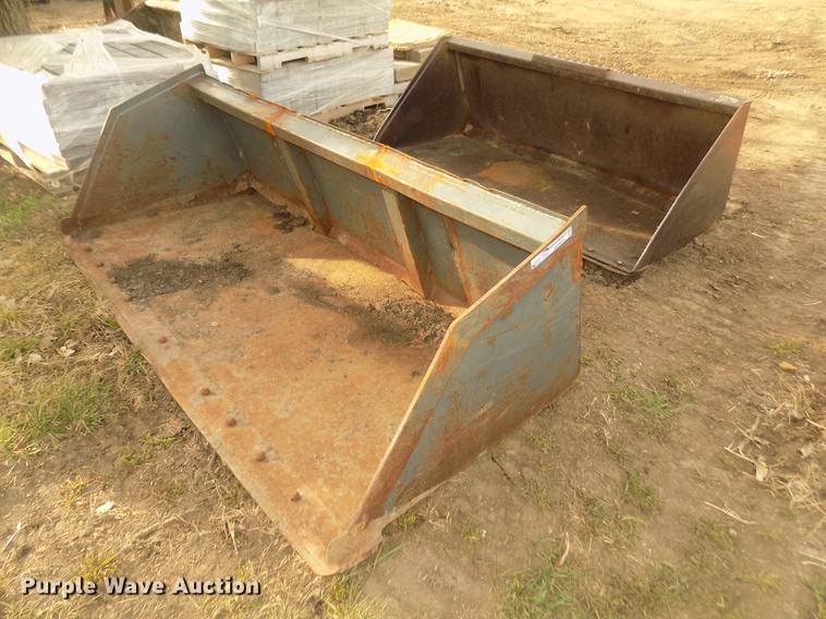 image for item DO9005 (2) skid steer buckets