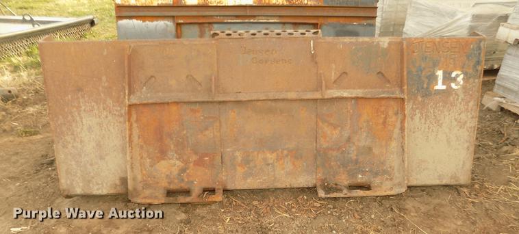 image for item DO9005 (2) skid steer buckets