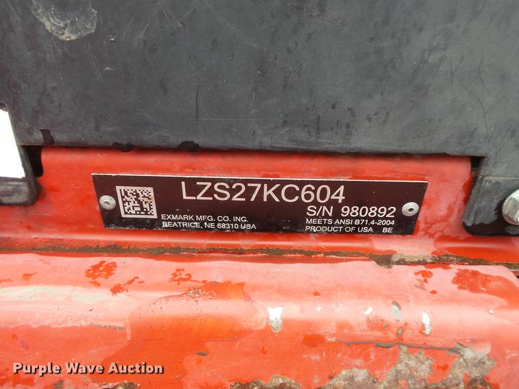 image for item DV9627 Exmark Laser Z ZTR lawn mower