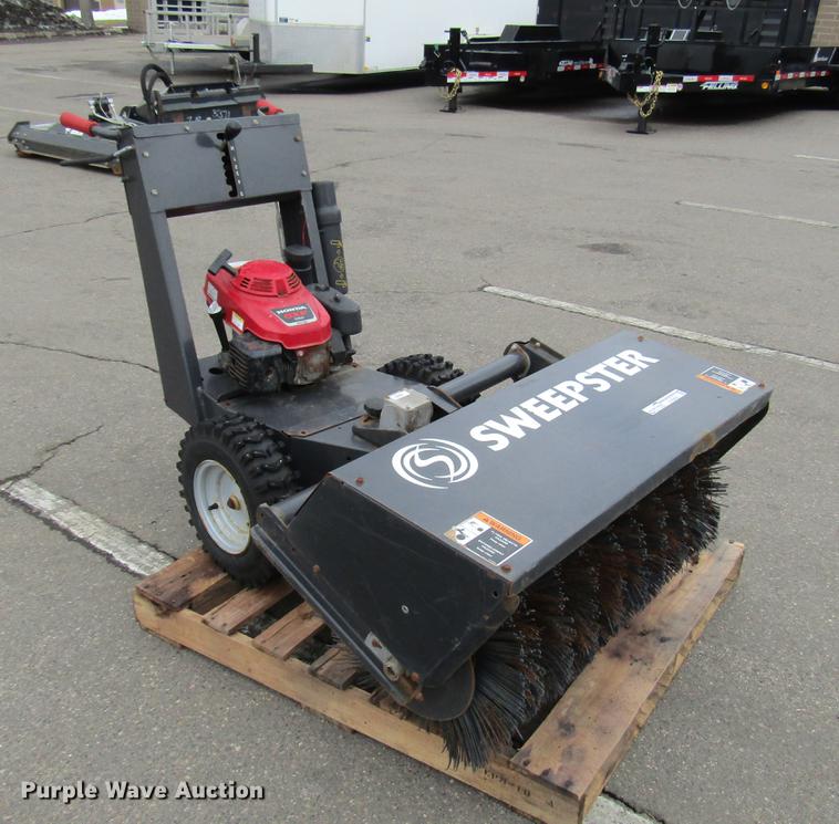 Sweepster broom in Burnsville, MN Item DV9642 sold Purple Wave