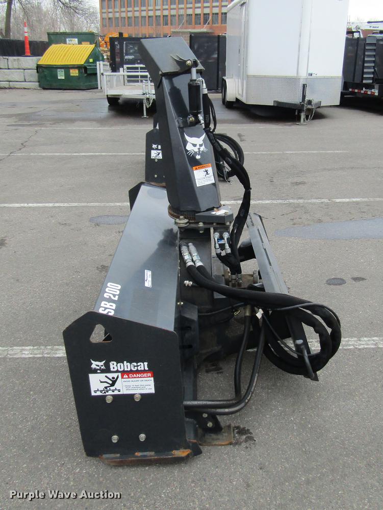 image for item DV9644 Bobcat SB200X72 skid steer snow blower