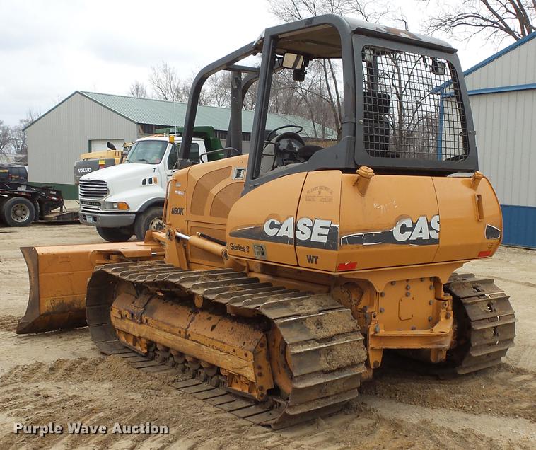 image for item DW9655 2007 Case 850K WT Series 3 dozer