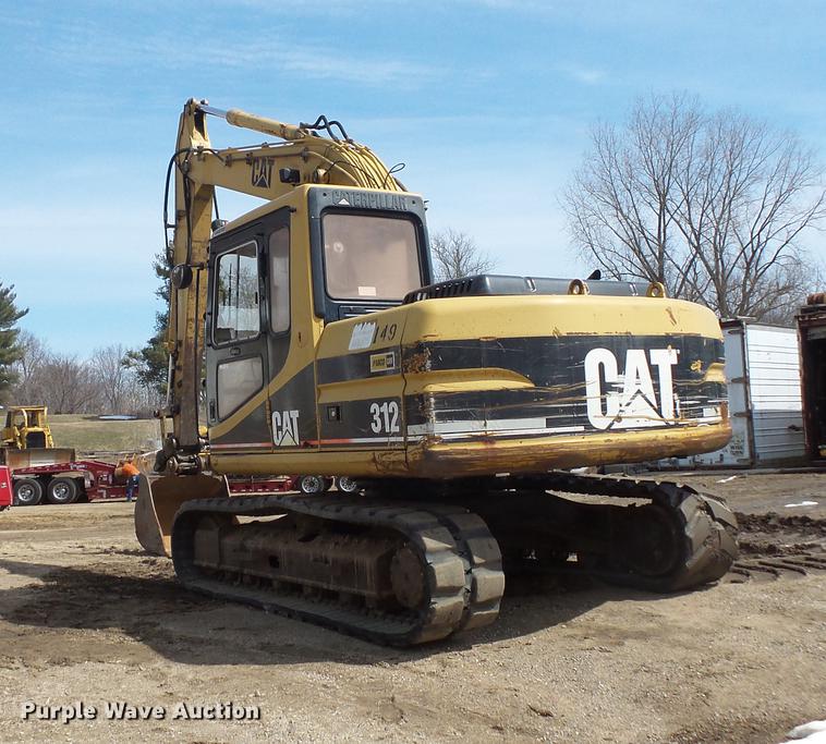 image for item DW9658 1995 Caterpillar 312 excavator