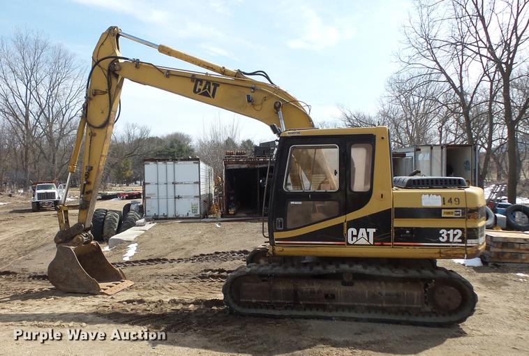 image for item DW9658 1995 Caterpillar 312 excavator