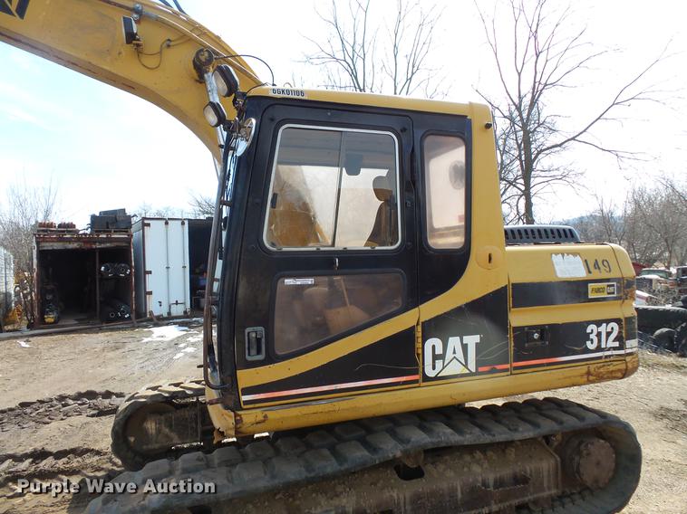 image for item DW9658 1995 Caterpillar 312 excavator