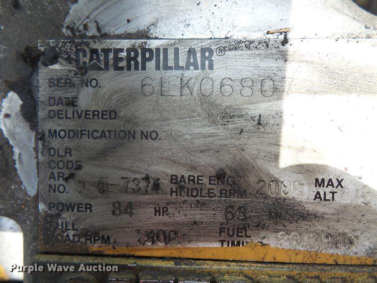 image for item DW9658 1995 Caterpillar 312 excavator