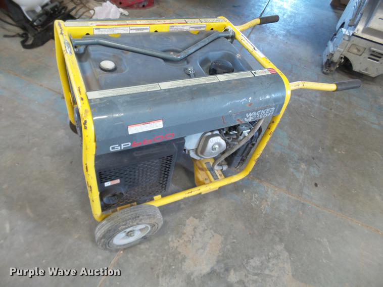 image for item EI9581 Wacker Neuson GP6600 generator