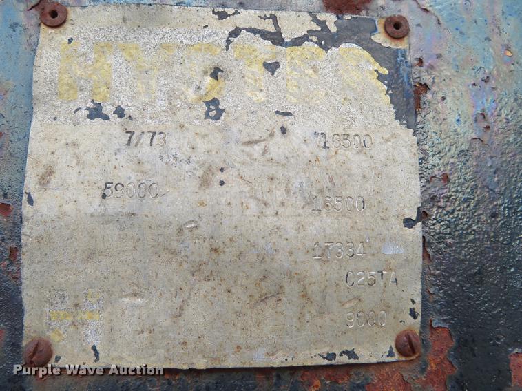 image for item EJ9542 1973 Hyster equipment trailer