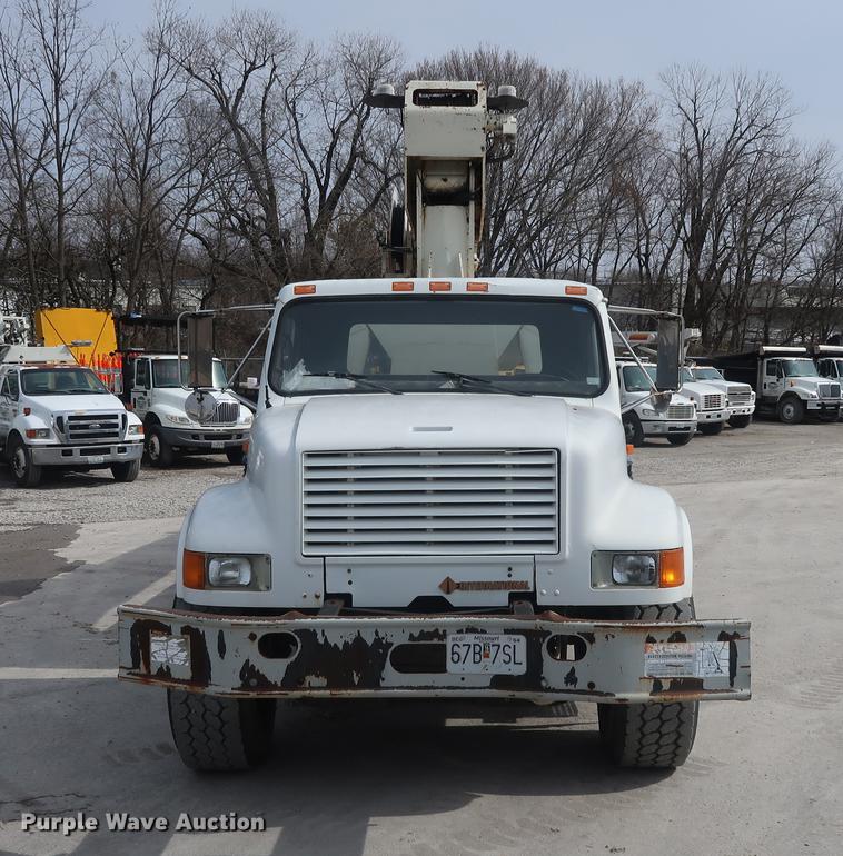 image for item EL9281 1991 International 4900 crane truck