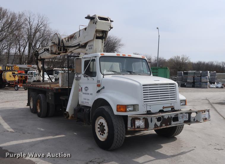 image for item EL9281 1991 International 4900 crane truck