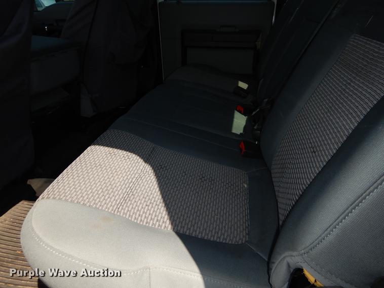 image for item DC0466 2012 Ford F250 Super Duty Crew Cab utility bed pickup truck