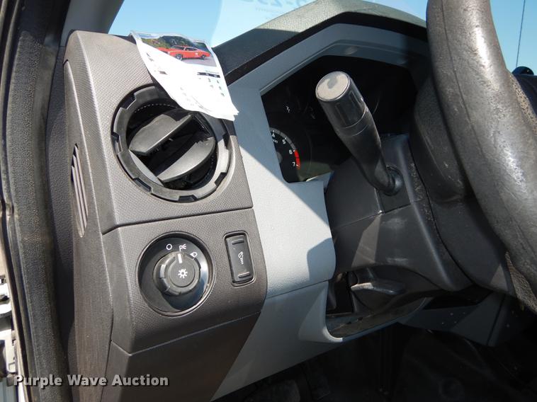 image for item DC0466 2012 Ford F250 Super Duty Crew Cab utility bed pickup truck