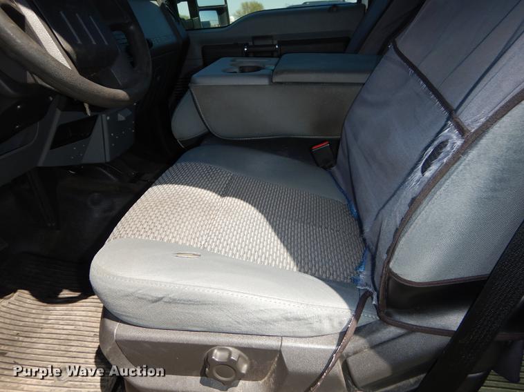 image for item DC0466 2012 Ford F250 Super Duty Crew Cab utility bed pickup truck