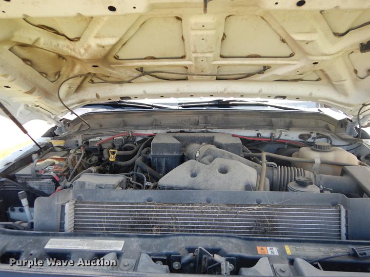 image for item DC0466 2012 Ford F250 Super Duty Crew Cab utility bed pickup truck