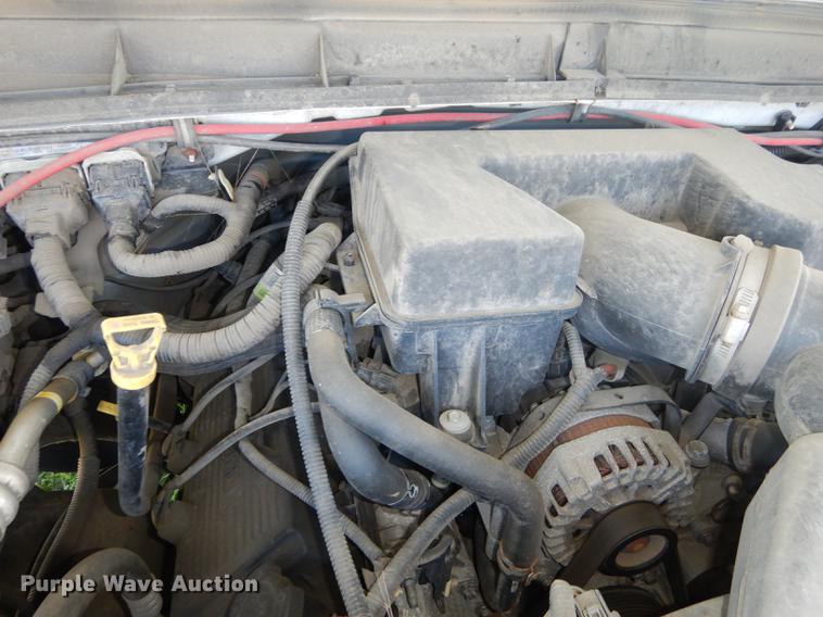 image for item DC0466 2012 Ford F250 Super Duty Crew Cab utility bed pickup truck