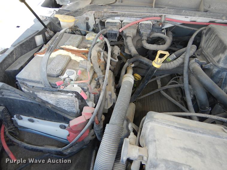 image for item DC0466 2012 Ford F250 Super Duty Crew Cab utility bed pickup truck