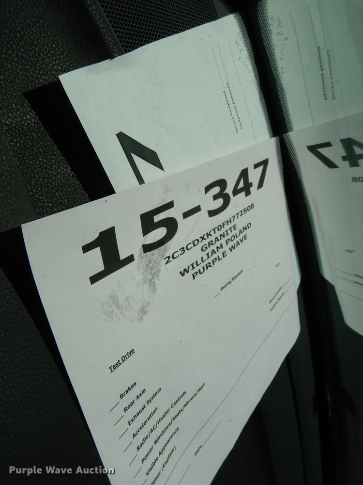 image for item DE1613 2015 Dodge Charger Police