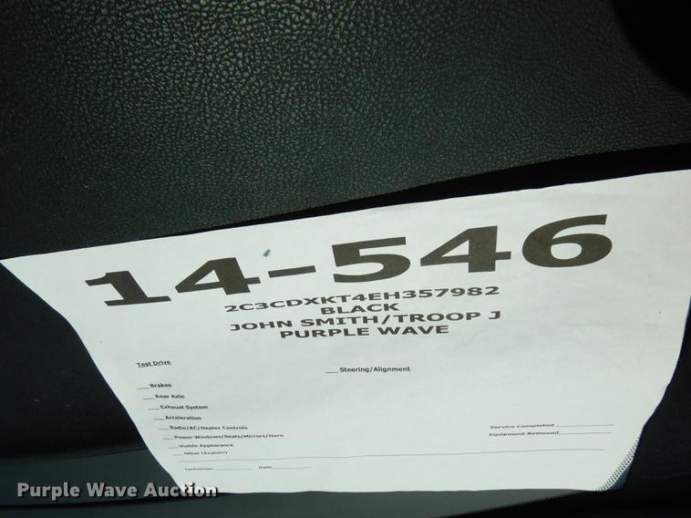 image for item DE1614 2014 Dodge Charger Police