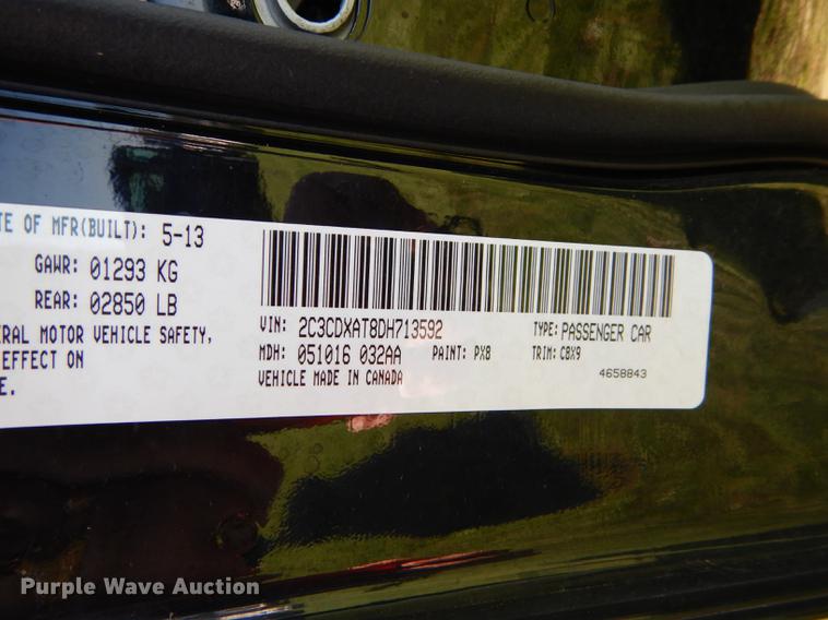 image for item DE1618 2013 Dodge Charger Police