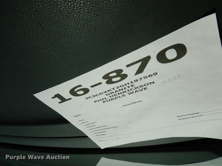 image for item DE1619 2016 Dodge Charger Police