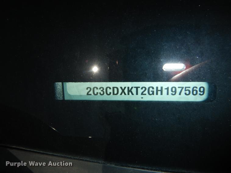 image for item DE1619 2016 Dodge Charger Police