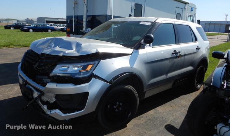 image for item DE1628 2016 Ford Explorer Police Interceptor SUV