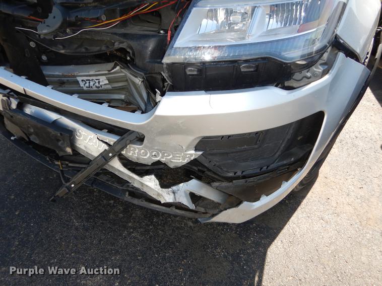 image for item DE1628 2016 Ford Explorer Police Interceptor SUV