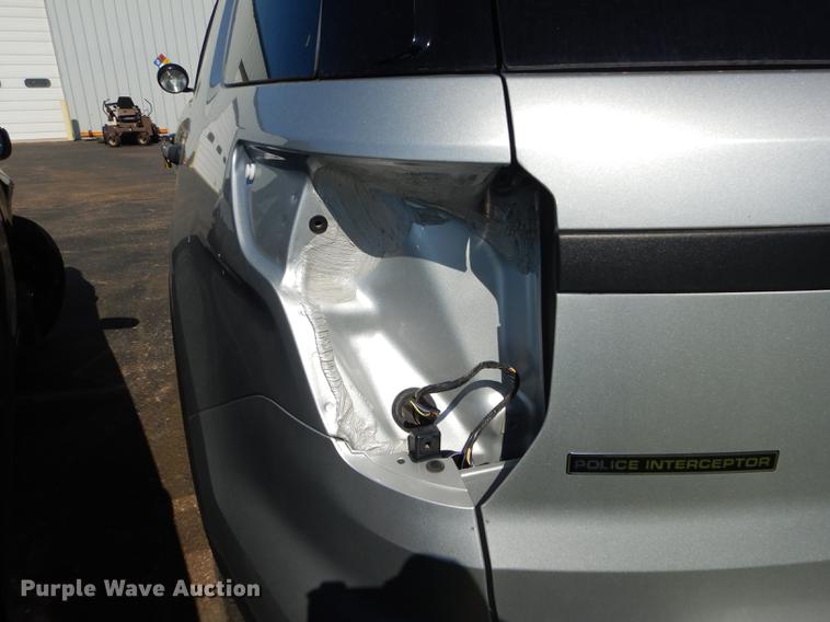 image for item DE1628 2016 Ford Explorer Police Interceptor SUV