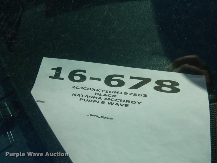 image for item DE1629 2016 Dodge Charger Police