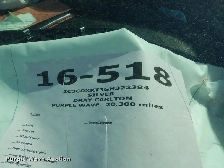 image for item DE1633 2016 Dodge Charger Police