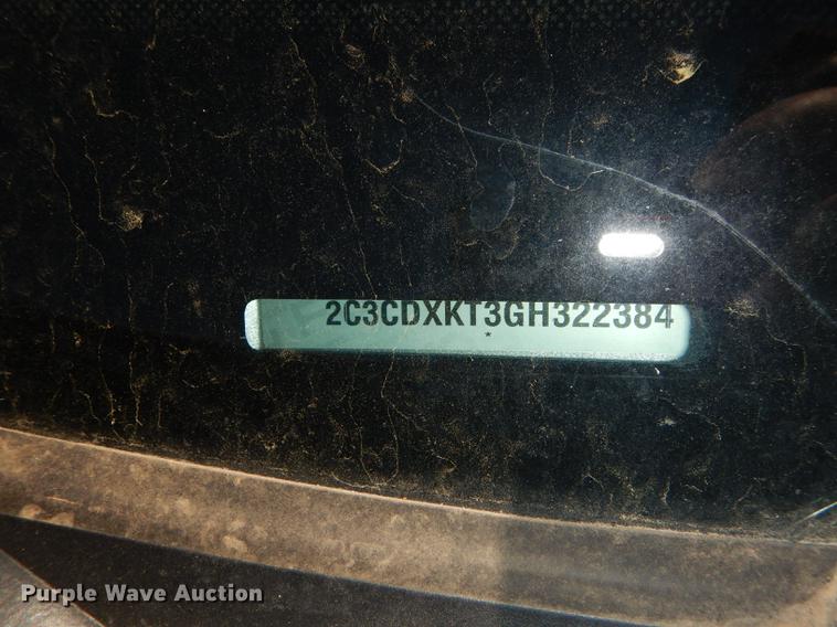 image for item DE1633 2016 Dodge Charger Police