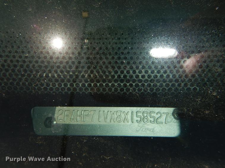 image for item DE1634 2008 Ford Crown Victoria Police Interceptor