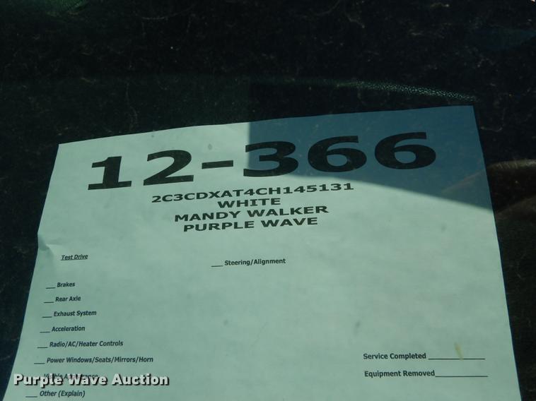 image for item DE1635 2012 Dodge Charger Police