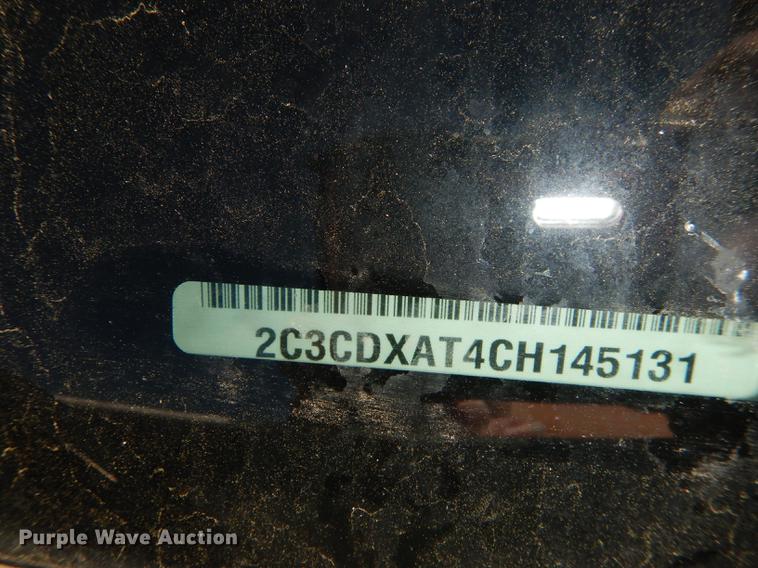 image for item DE1635 2012 Dodge Charger Police