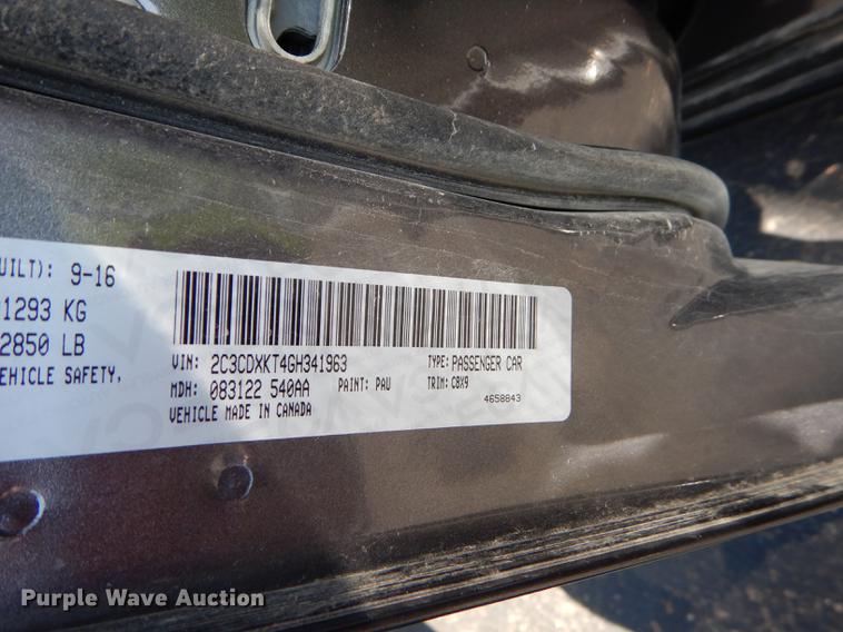 image for item DE1636 2016 Dodge Charger Police