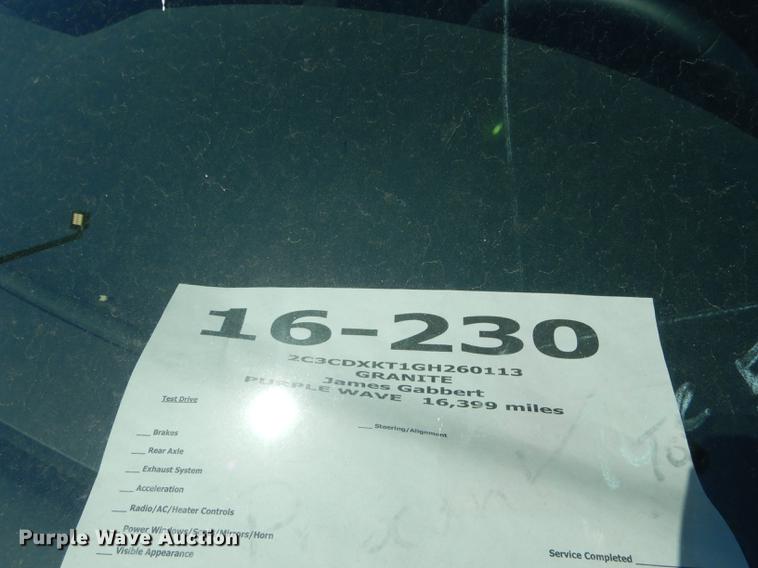 image for item DE1638 2016 Dodge Charger Police