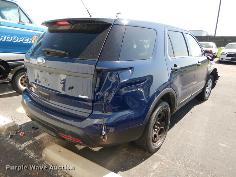 image for item DE1640 2015 Ford Explorer Police Interceptor SUV