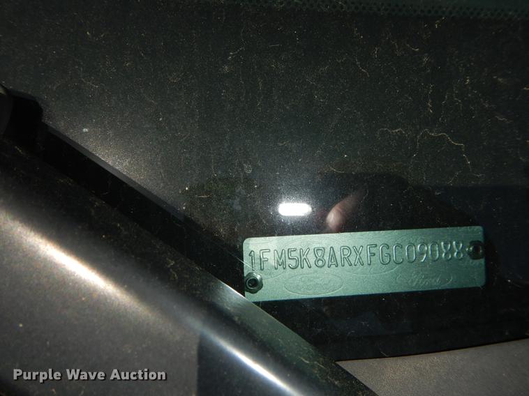 image for item DE1640 2015 Ford Explorer Police Interceptor SUV