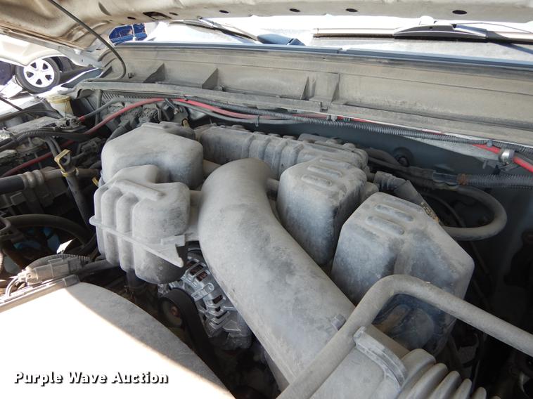 image for item DE1641 2014 Ford F250 Super Duty Crew Cab utility bed pickup truck