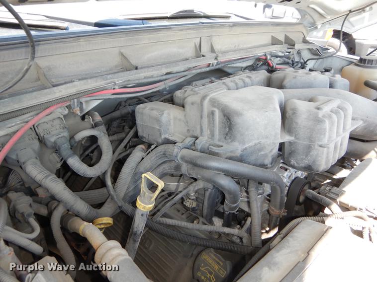 image for item DE1641 2014 Ford F250 Super Duty Crew Cab utility bed pickup truck