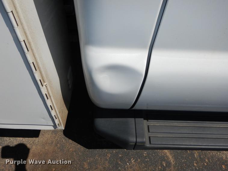 image for item DE1641 2014 Ford F250 Super Duty Crew Cab utility bed pickup truck