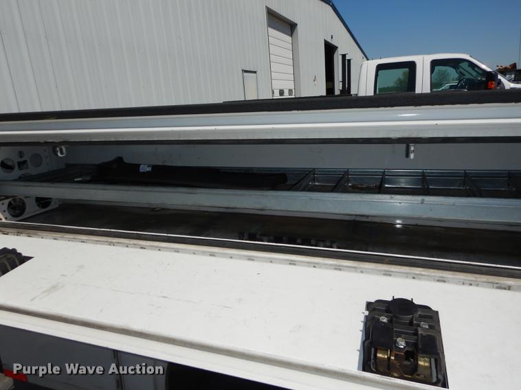 image for item DE1641 2014 Ford F250 Super Duty Crew Cab utility bed pickup truck