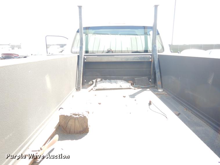 image for item DE1641 2014 Ford F250 Super Duty Crew Cab utility bed pickup truck