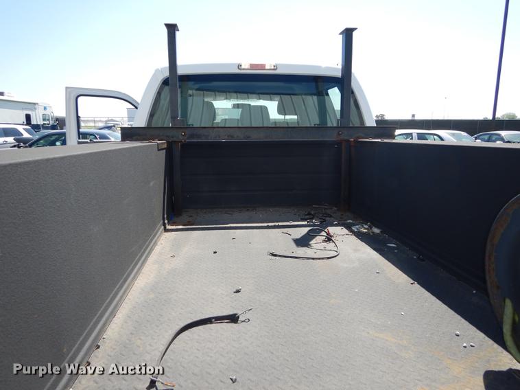 image for item DE1642 2014 Ford F250 Super Duty Crew Cab utility bed pickup truck