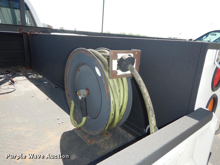 image for item DE1642 2014 Ford F250 Super Duty Crew Cab utility bed pickup truck