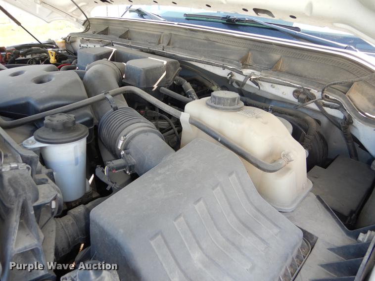 image for item DE1645 2012 Ford F250 Super Duty Crew Cab utility bed pickup truck