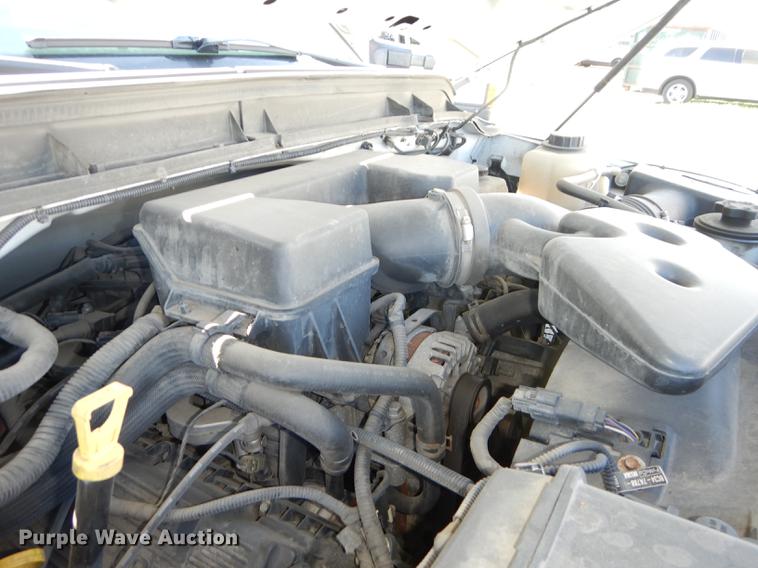 image for item DE1645 2012 Ford F250 Super Duty Crew Cab utility bed pickup truck