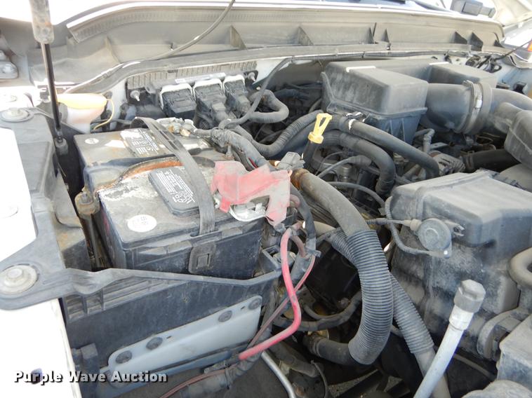 image for item DE1645 2012 Ford F250 Super Duty Crew Cab utility bed pickup truck